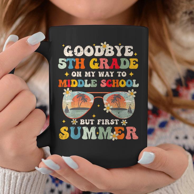 Goodbye 5Th Grade Graduation To Middle School Hello Summer Coffee Mug Funny Gifts