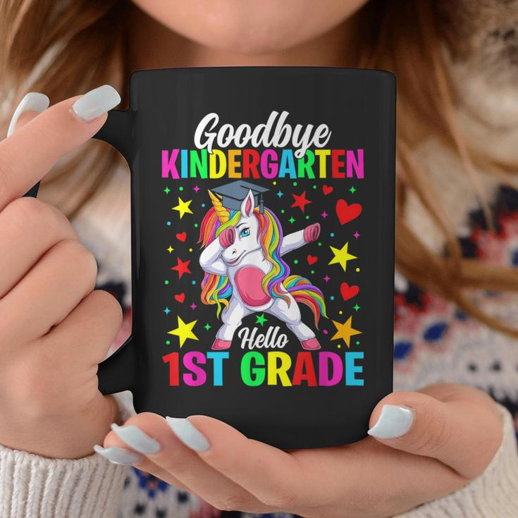 Goodbye Kindergarten Hello 1St Grade Graduation Unicorn Girl Coffee Mug Unique Gifts