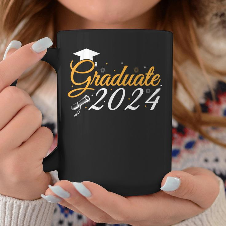 Graduate 2024 Senior Stuff Class Graduation Party Coffee Mug Funny Gifts