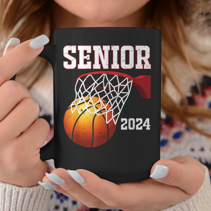 Graduate Senior Class Of 2024 Basketball Player Graduation Coffee Mug Unique Gifts