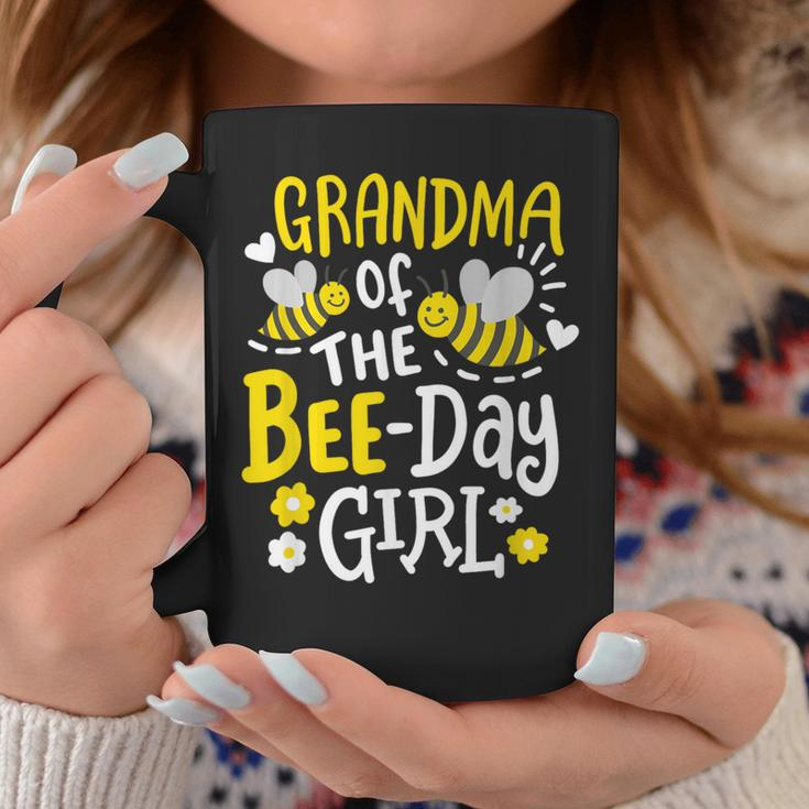 Grandma Of The Bee-Day Girl Birthday Party Matching Family Coffee Mug Unique Gifts