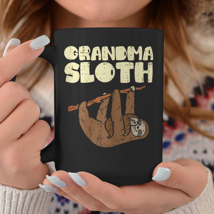 Grandma Sloth Nana Mimi Grandmother Women Coffee Mug Unique Gifts
