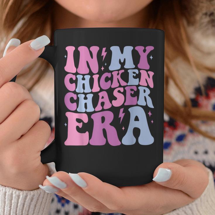 Groovy In My Chicken Chaser Era Chicken Chaser Retro Coffee Mug Unique Gifts