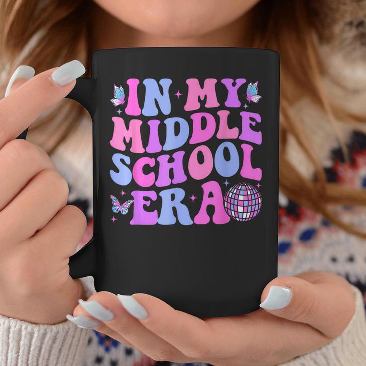 Groovy In My Middle School Era Back To School Teacher Coffee Mug Unique Gifts