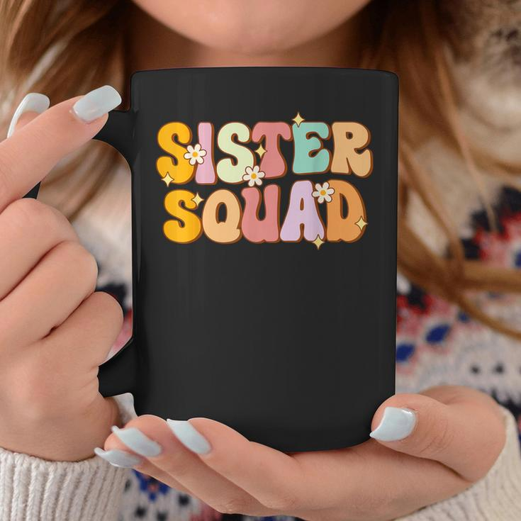 Groovy Sister Squad Family Matching Party Bbf Sisters Coffee Mug Personalized Gifts
