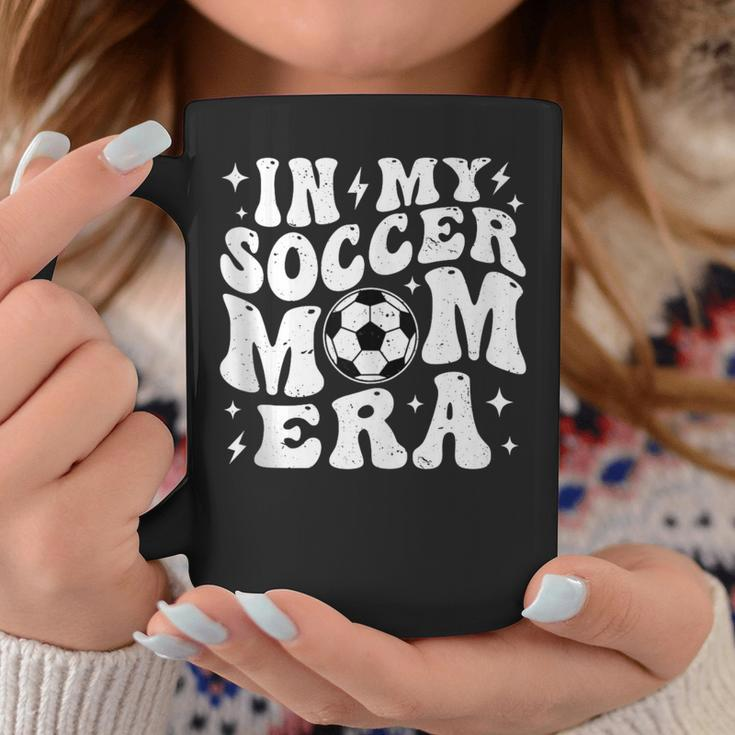 Groovy Soccer Mom Life In My Soccer Mom Era Football Coffee Mug Unique Gifts