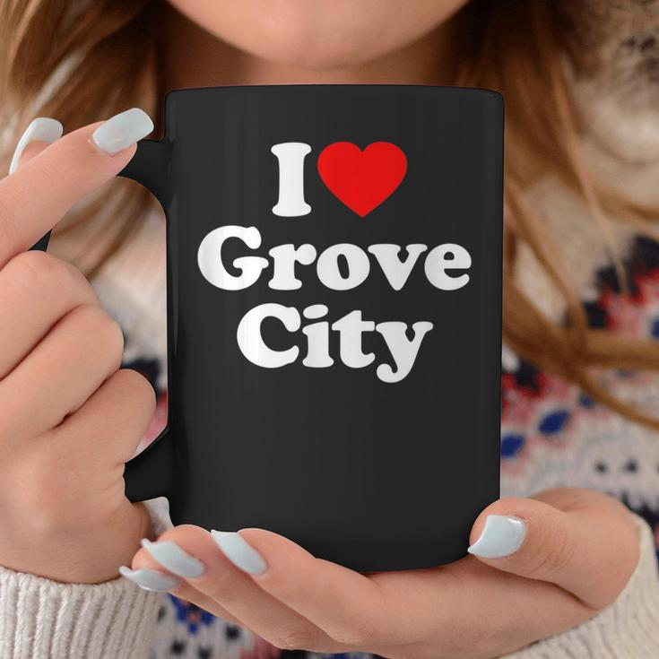 Grove City Love Heart College University Alumni Coffee Mug Unique Gifts