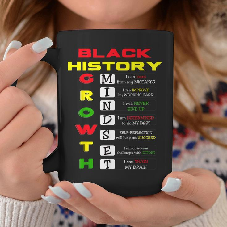 Growth Mindset Definition Cool Black History Month 2024 Coffee Mug Personalized Gifts