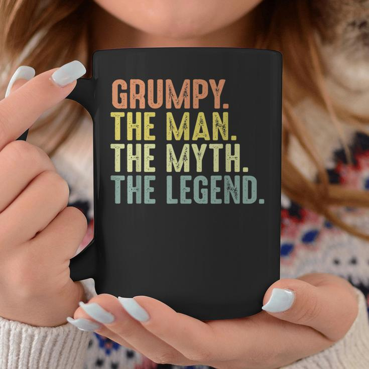 Grumpy Fathers Day Grumpy Myth Legend Coffee Mug Unique Gifts