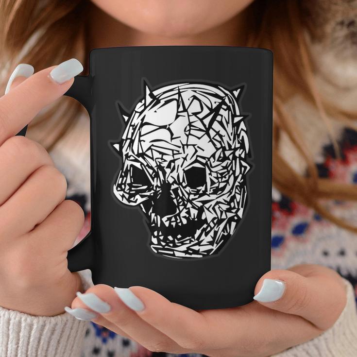 Grunge Gothic Gear Skull Graphic Retro Vintage Classic Coffee Mug Unique Gifts