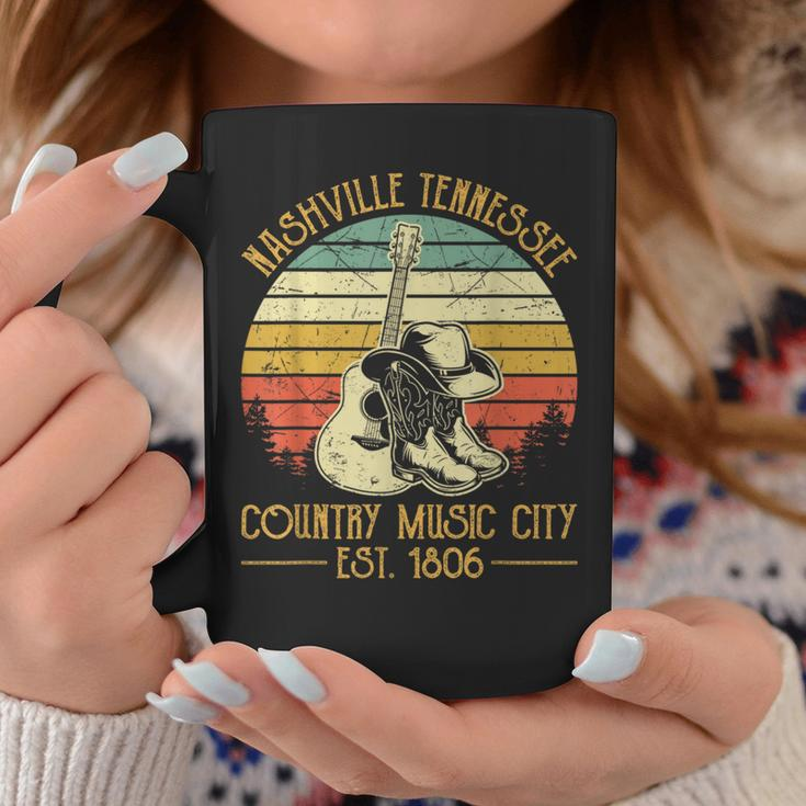 Guitar Guitarist Nashville Tennessee Country Music City Coffee Mug Funny Gifts