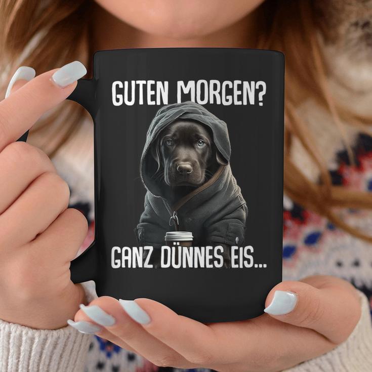 Guten Morgen Ganz Dünnes Ice Morgenmuffel Labrador Puppy Tassen Lustige Geschenke