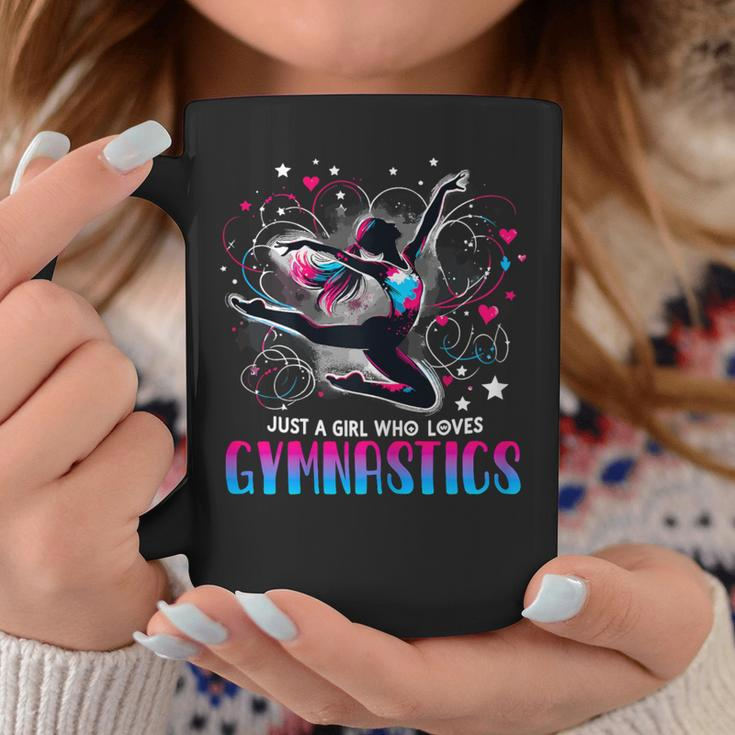 Gymnastics Just A Girl Who Loves Gymnastics Coffee Mug Funny Gifts