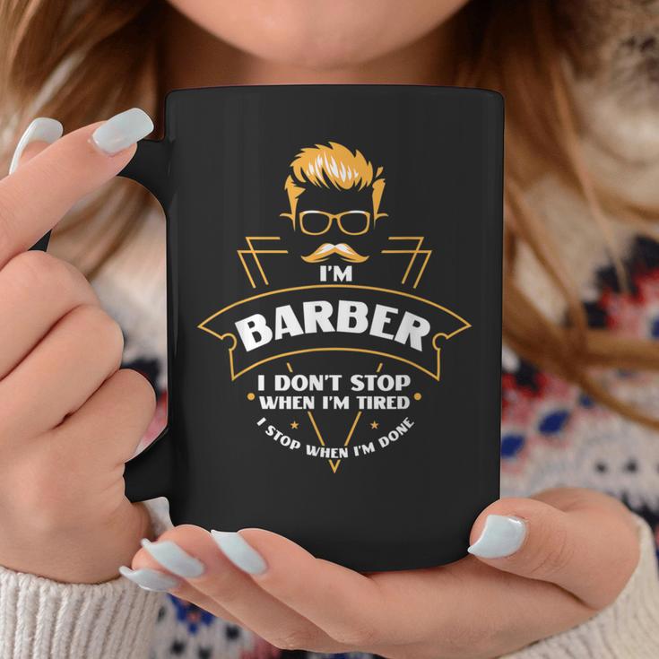 Hairdresser Saying For Barber Shop Hairdressers Tassen Lustige Geschenke