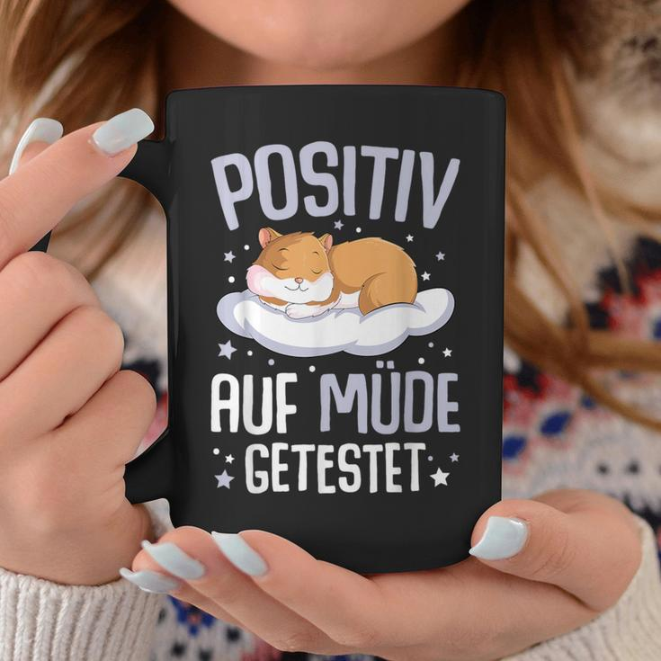 Hamster Positiv Auf Müde Tested Tassen Lustige Geschenke