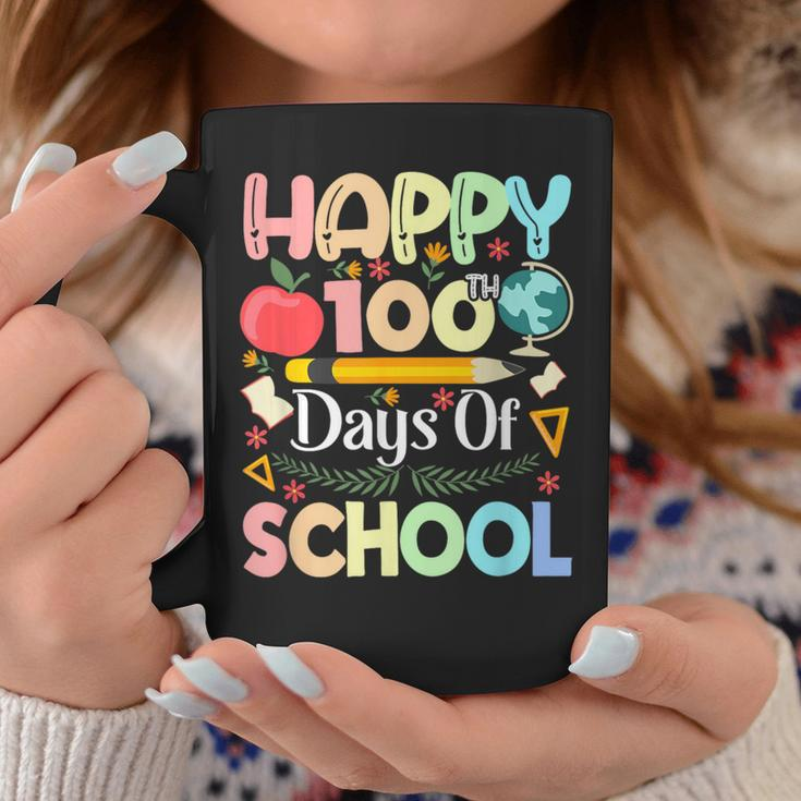 Happy 100 Days Of School 100 Days Of School Teacher Coffee Mug Unique Gifts