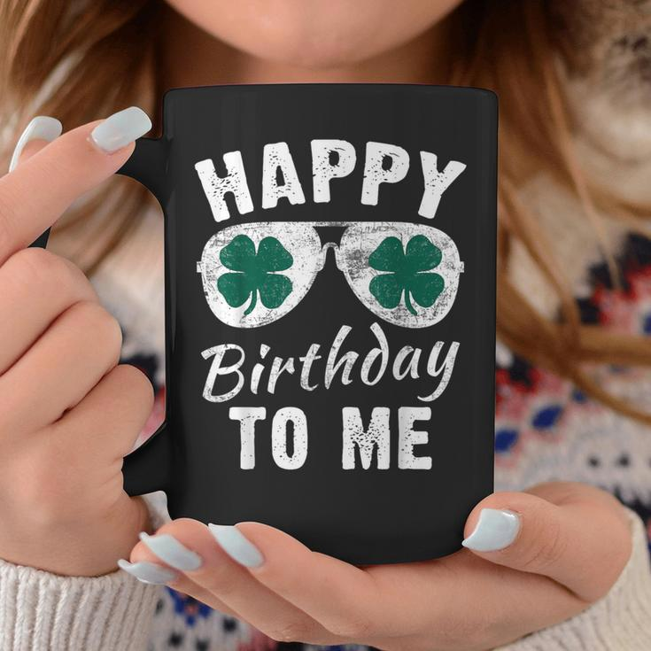Happy Birthday To Me St Patrick's Day 2024 Lucky Birthday Coffee Mug Funny Gifts