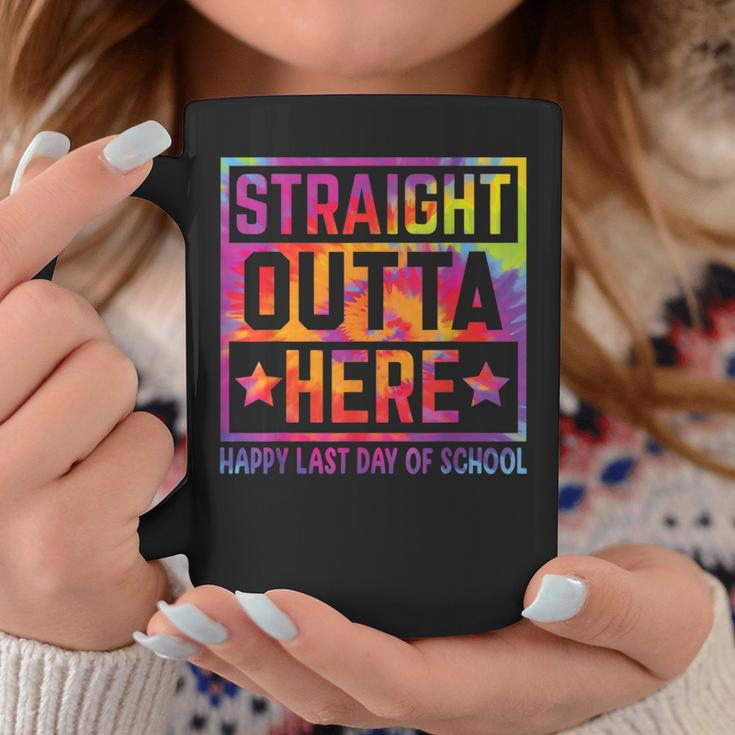 Happy Last Day Of School Teacher Straight Outta Here Coffee Mug Unique Gifts