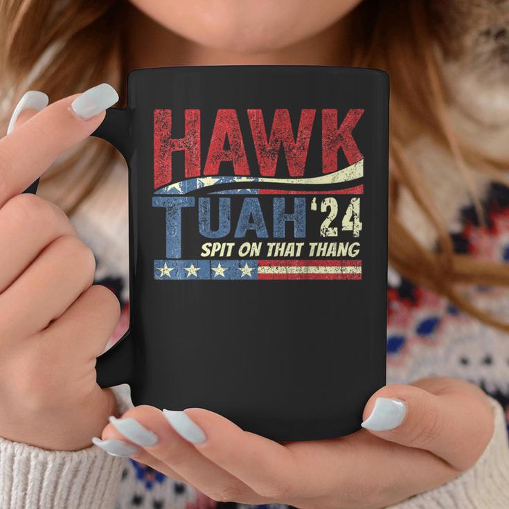 Hawk Tuah 24 Spit On That Thang Coffee Mug Unique Gifts