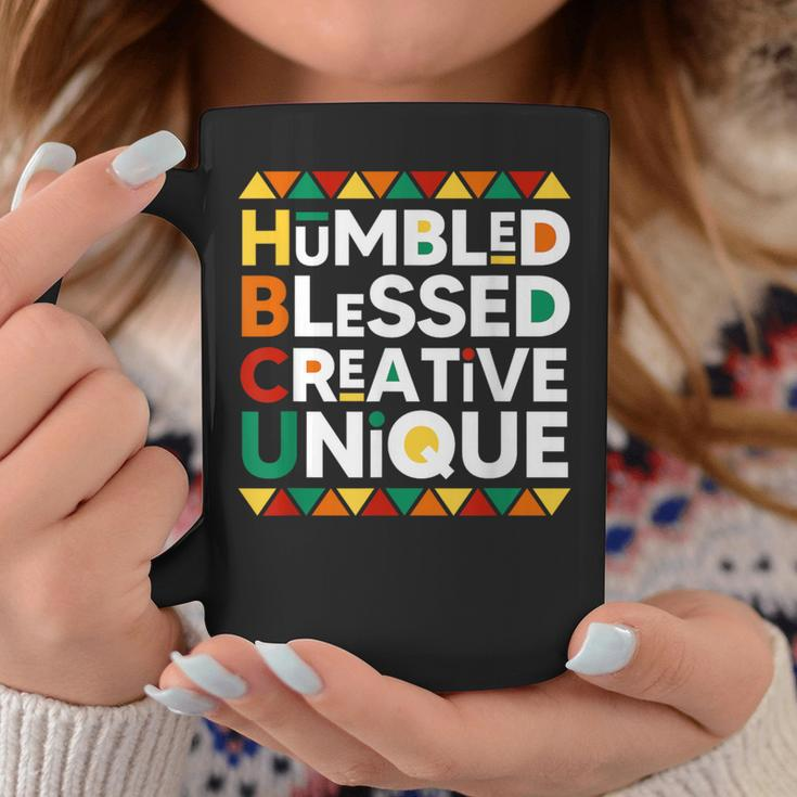 Hbcu Humbled Blessed Creative Unique Historical Black Coffee Mug Funny Gifts