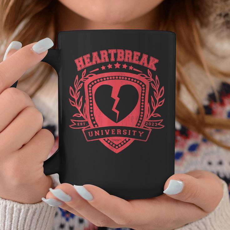 Heartbreak University Cupid's Arrow Happy Valentine's Day Coffee Mug Unique Gifts