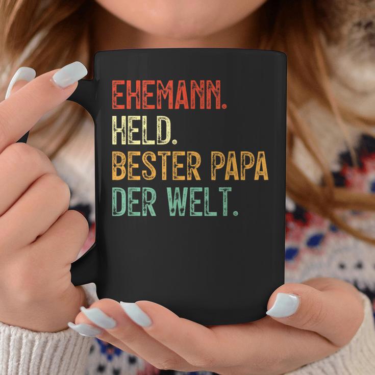 Held Bester Papa Mann Der Welt Held Bester Ehemann Tassen Lustige Geschenke