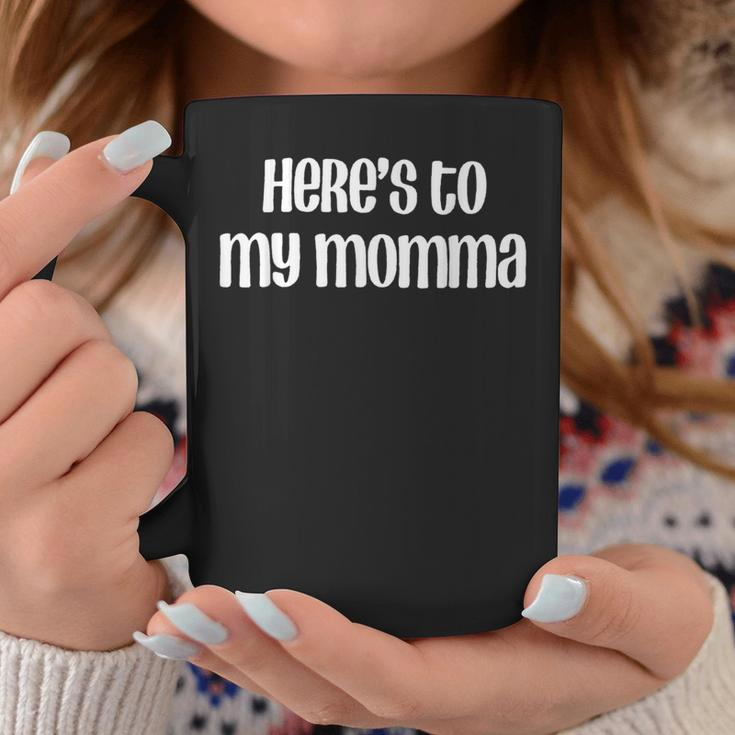 Here’S To My Momma Mama Matching Mother's Day Coffee Mug Unique Gifts