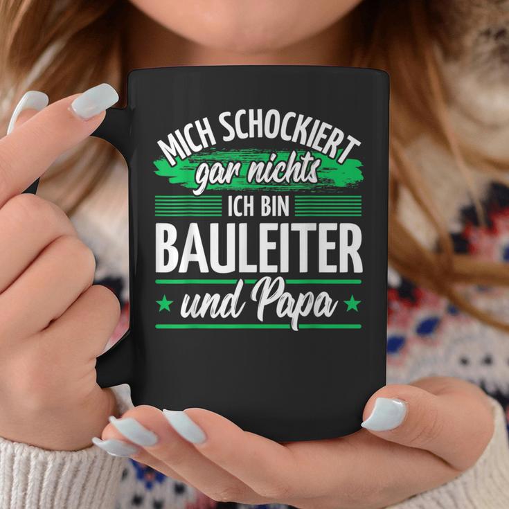 Herren Hausbau Bauleitung Papa Bauleiter Tassen Lustige Geschenke