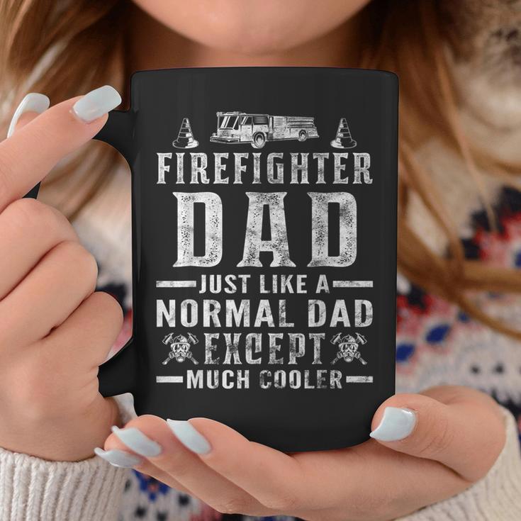 Herren Ich Bin Ein Feuerwehrvater Wie Ein Normaler Papa Aberiel Cooler Tassen Lustige Geschenke