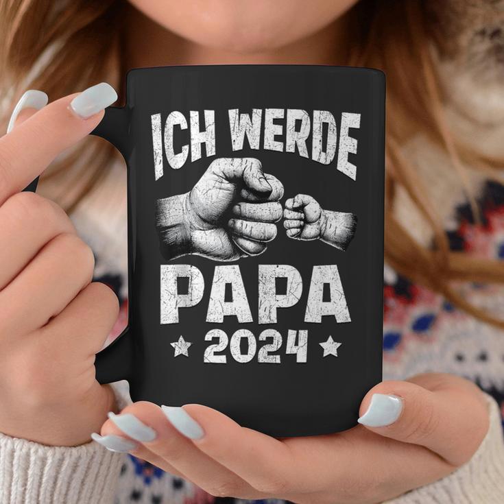 Herren Ich Werde Papa 2024 Schwangerschaft Ich Werde Baldater Tassen Lustige Geschenke