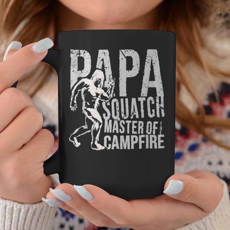 Herren Sasquatch Papa Squatch Camping Bigfoot Für Papaatertag Tassen Lustige Geschenke