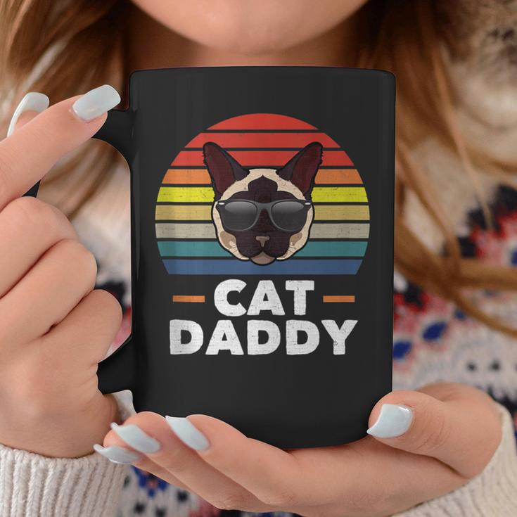 Herren Siamkatze Daddy Lustige Katze Papa Liebhaber Tassen Lustige Geschenke