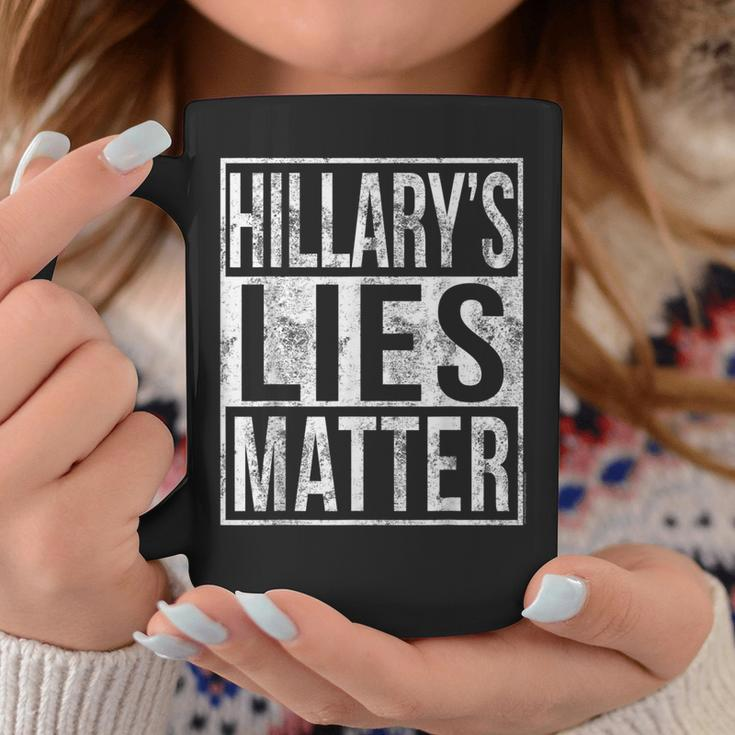 Hillary's Lies Matter Anti-Clinton Political Coffee Mug Unique Gifts