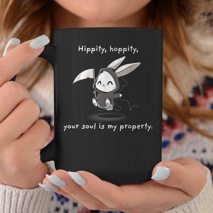 Hippity Hoppity Your Soul Is My Property Coffee Mug Funny Gifts