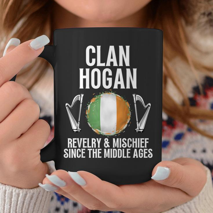 Hogan Surname Irish Family Name Heraldic Celtic Clan Coffee Mug Funny Gifts