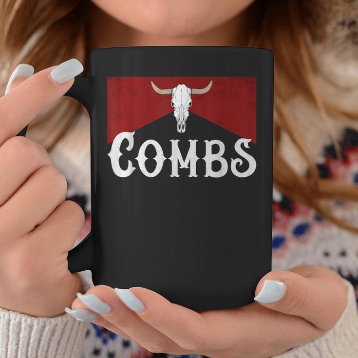 Howdy Combs Western Music Country Cowboy Combs Bull Skull Coffee Mug Unique Gifts