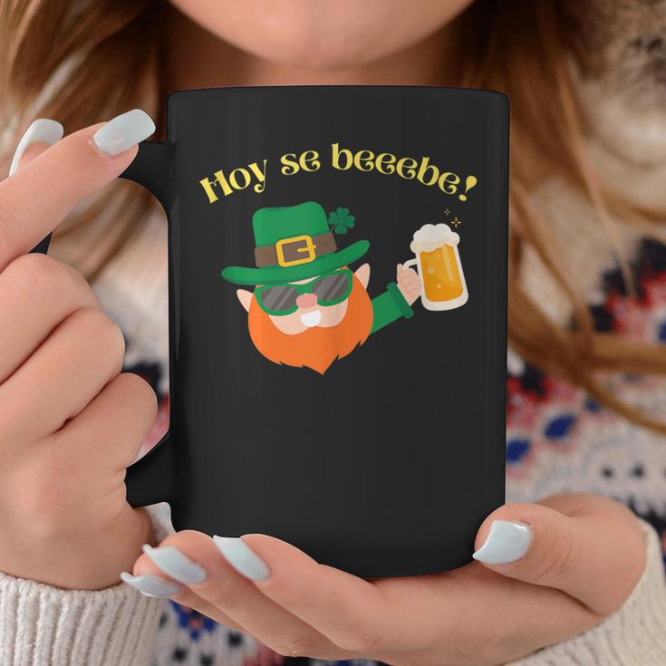 Hoy Se Bebe St Patrick Day Leprechaun Dominican Coffee Mug Unique Gifts