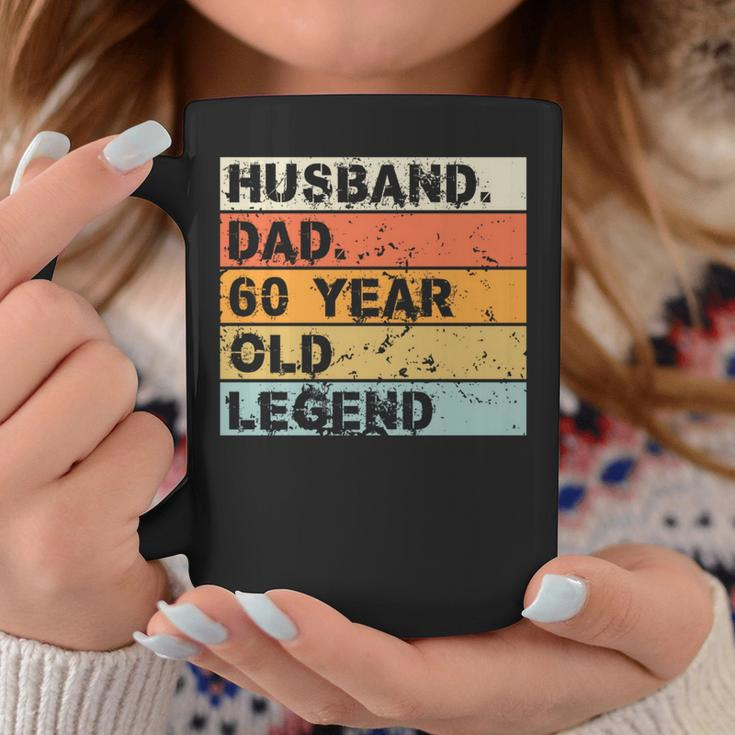 Husband Dad 60 Year Old Legend 60Nd Birthday Father's Day Coffee Mug Unique Gifts