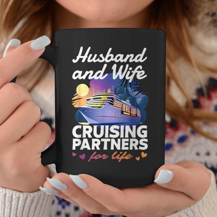 Husband And Wife Cruise 2024 Matching Couple Outfits Coffee Mug Unique Gifts