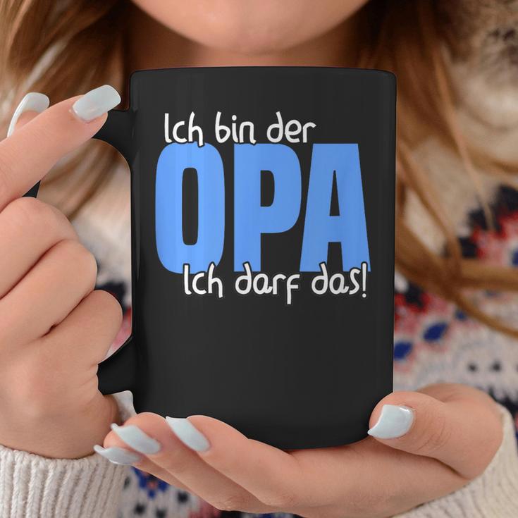 Ich Bin Der Opa, Kann Das Enkelkind Tassen, Schwarz Für Großväter Lustige Geschenke