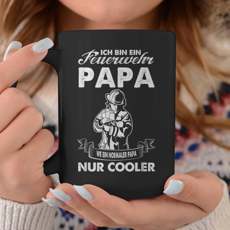 Ich Bin Ein Feuerwehr Papa Wie Ein Normaler Papa Nur German Tassen Lustige Geschenke