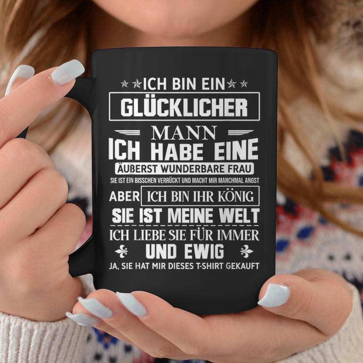 Ich Bin Ein Glücklicher Mann Valentine's Day Tassen Lustige Geschenke