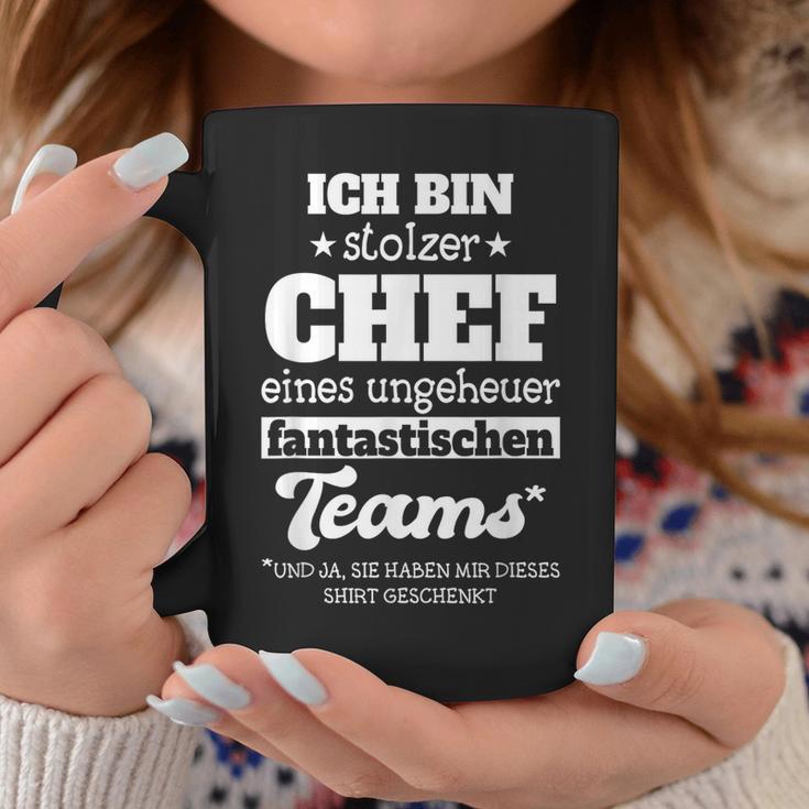 Ich Bin Stolzer Chef Einer Unheuer Fantastischen Team Tassen Lustige Geschenke