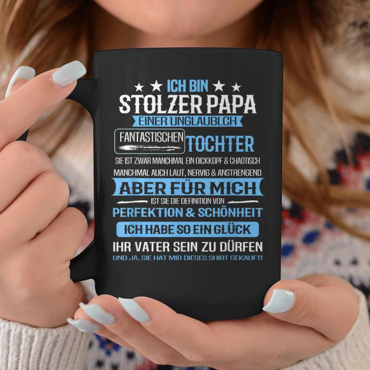 Ich Bin Stolzer Papa Einer Incredibly Fantastischen Tochter Tassen Lustige Geschenke