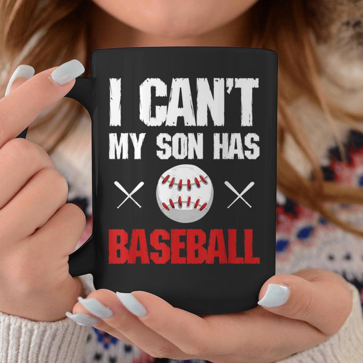 Ich Kann Nicht Mein Sohn Hat Baseball Mama Papa Lustig Tassen Lustige Geschenke