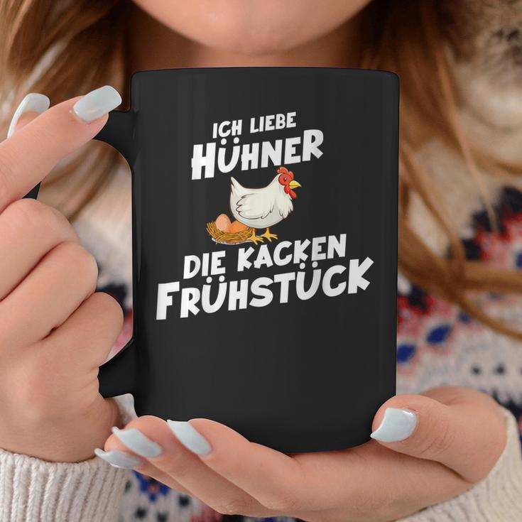 Ich Liebe Hühner Die Kacken Frühstück Tassen Lustige Geschenke