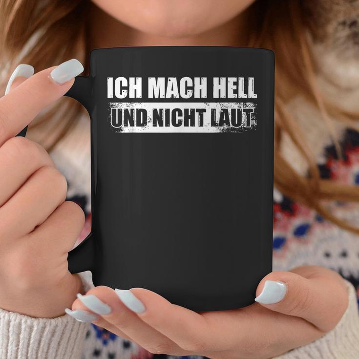 Ich Mach Hell Lichttechnik Light-Crew Tassen Lustige Geschenke