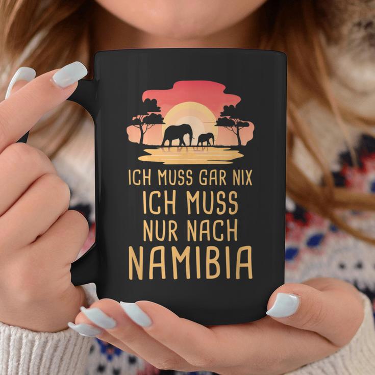 Ich Muss Gar Nix Ich Muss Nur Nach Namibia Africa Safari Tassen Lustige Geschenke