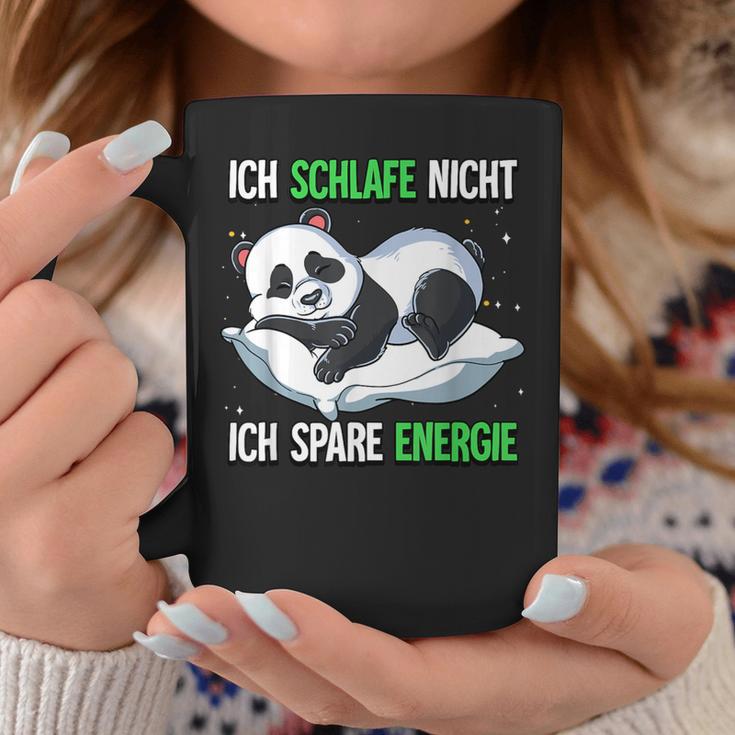 Ich Schlafe Nicht Ich Spare Energie Black Tassen Lustige Geschenke