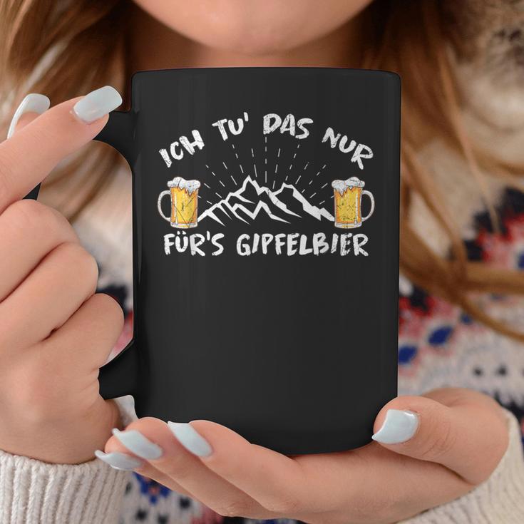 Ich Tu Das Nur Fürs Gipfelbier Hiking Beer Berg Bergsteiger Tassen Lustige Geschenke